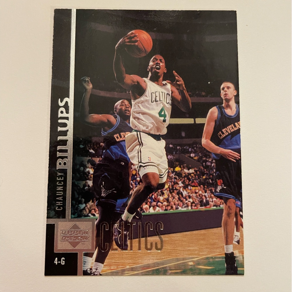 1997-98 Upper Deck #185 Chauncey Billups Rookie Card
